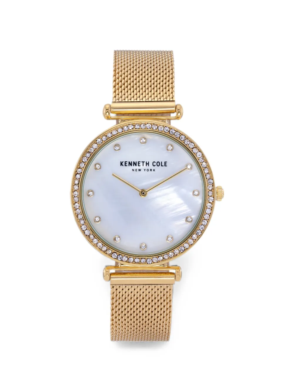 KENNETH COLE Classic Armbanduhr mit Kristallen 36mm - Weiß