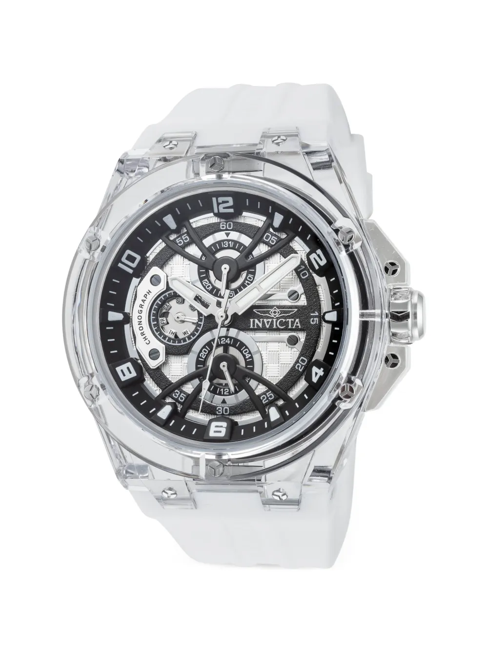 Invicta Orologio Racing Chronograph 46mm - Argento