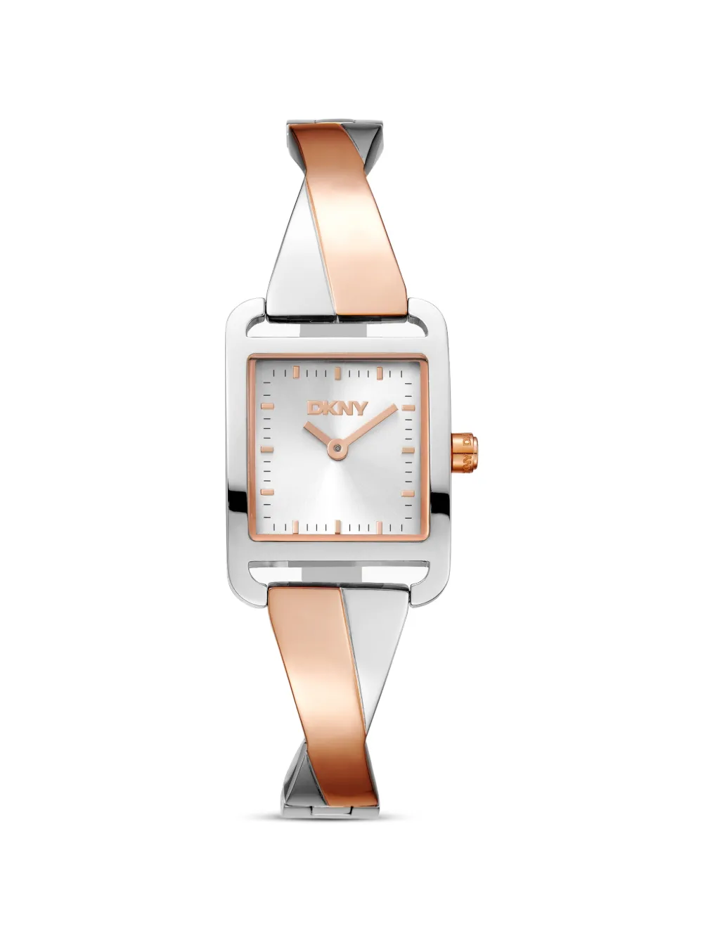 DKNY Zweifarbige Classic Armbanduhr 22mm - Silber