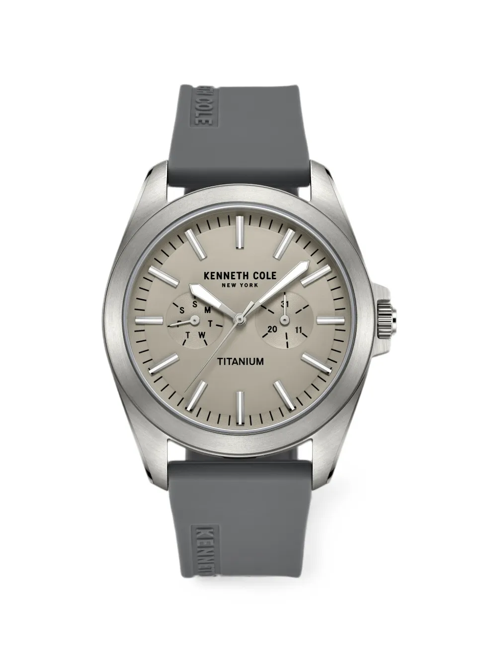 KENNETH COLE Orologio in titanio 42mm - Toni neutri