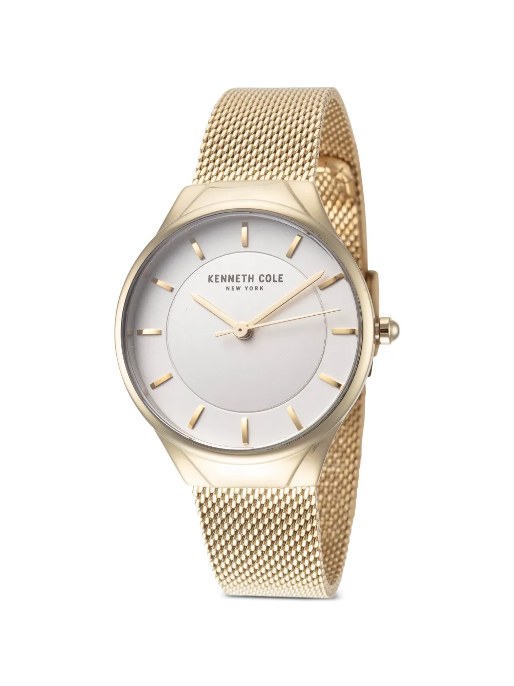 KENNETH COLE Armbanduhr aus Mesh 32mm - Weiß