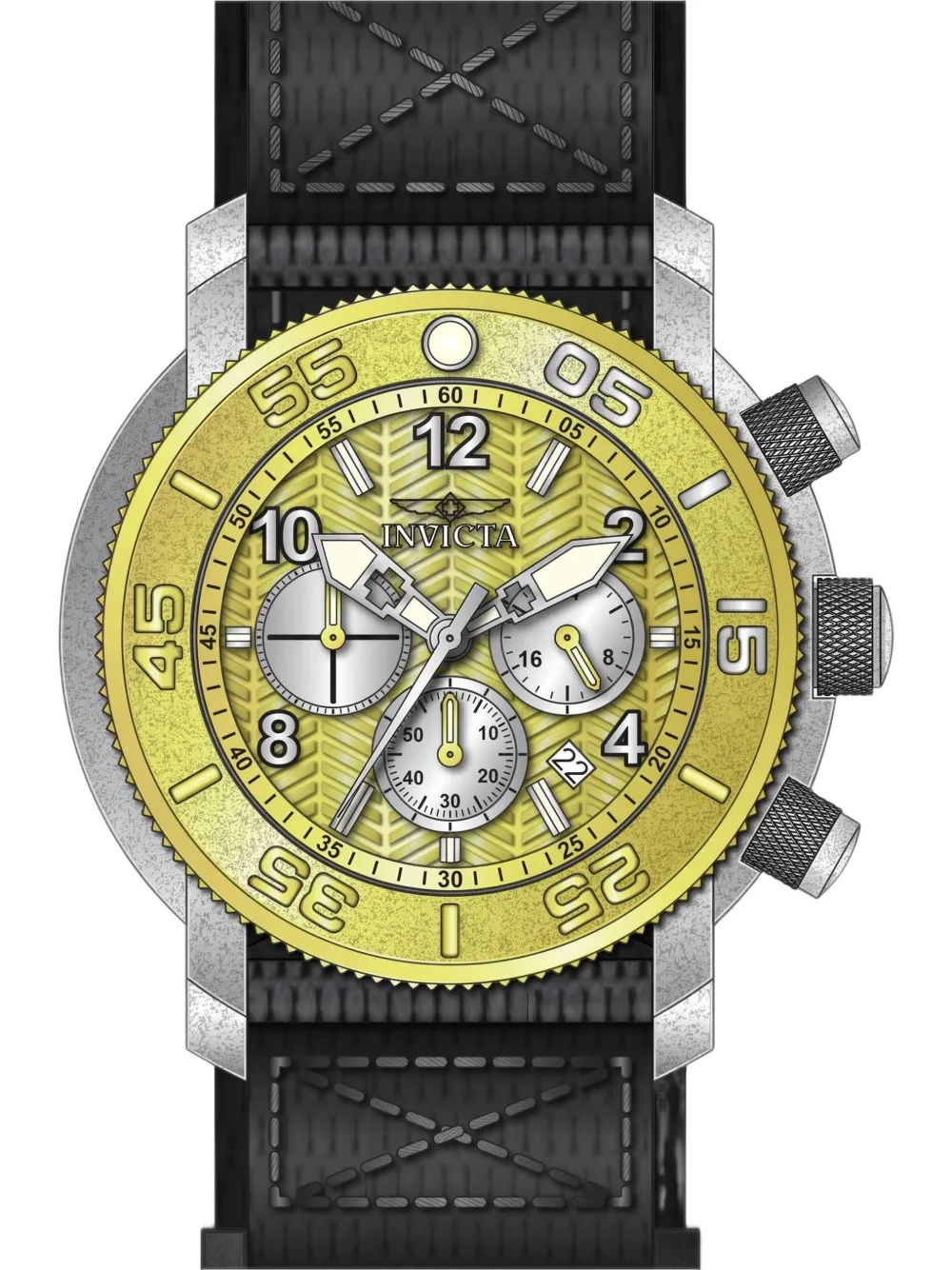 Invicta Coalition Forces 50096 50mm watch - Oro