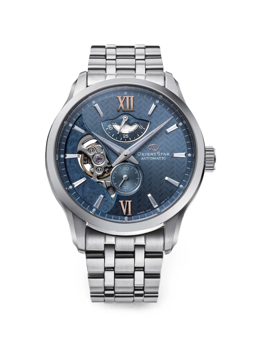 Orient Layered Skeleton 41mm watch | bleu | Image 1