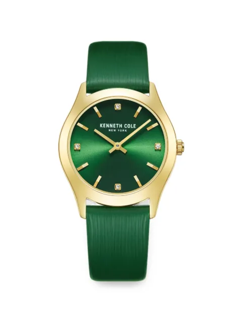 KENNETH COLE Classic crystal 34mm watch