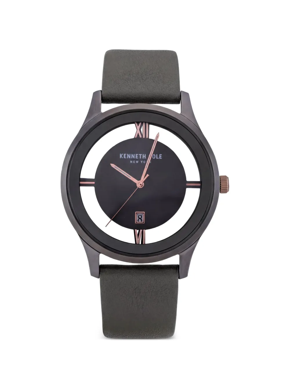 KENNETH COLE Orologio Skeleton 44mm - Nero