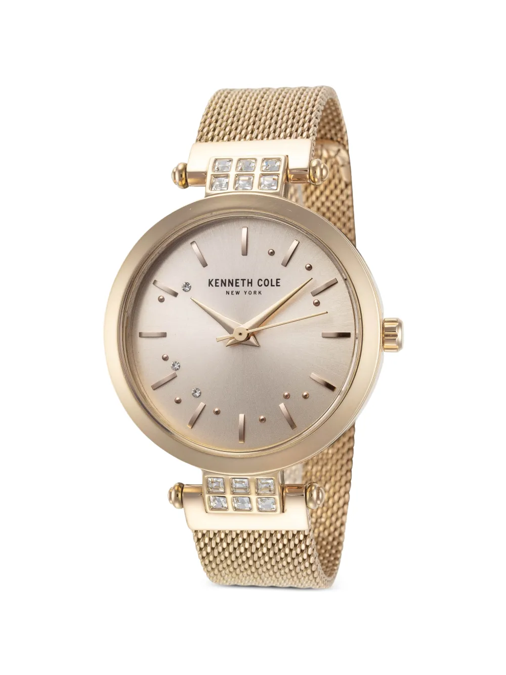 KENNETH COLE Mist Armbanduhr mit Kristallen 34mm - Gold