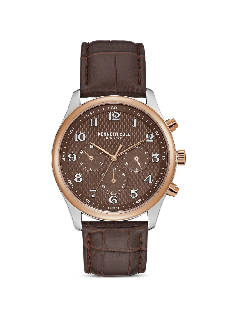 KENNETH COLE Chronograph 42mm - Marrone