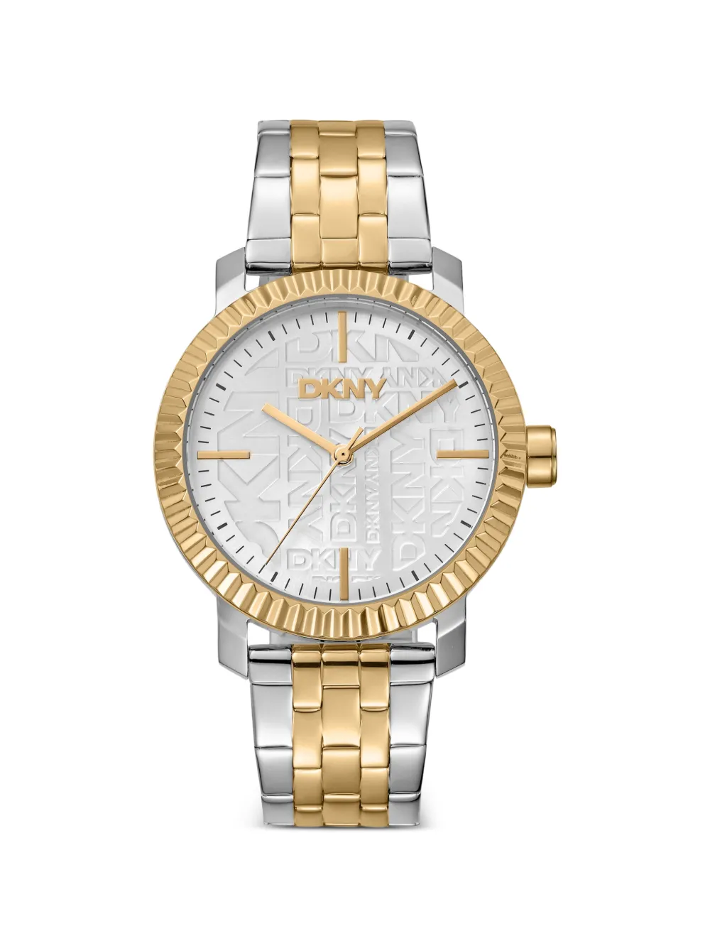DKNY Orologio con logo 36mm - Argento