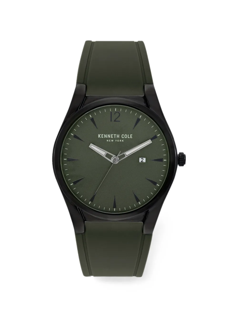 KENNETH COLE Orologio con cinturino in silicone 43,8mm - Verde
