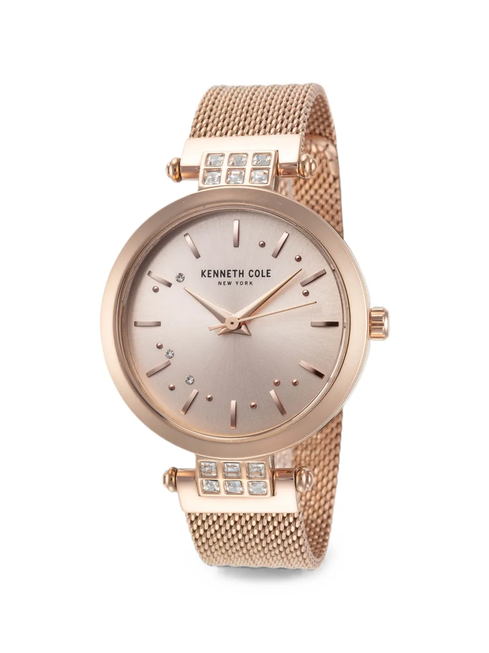 KENNETH COLE Runde Armbanduhr 34mm - Rosa