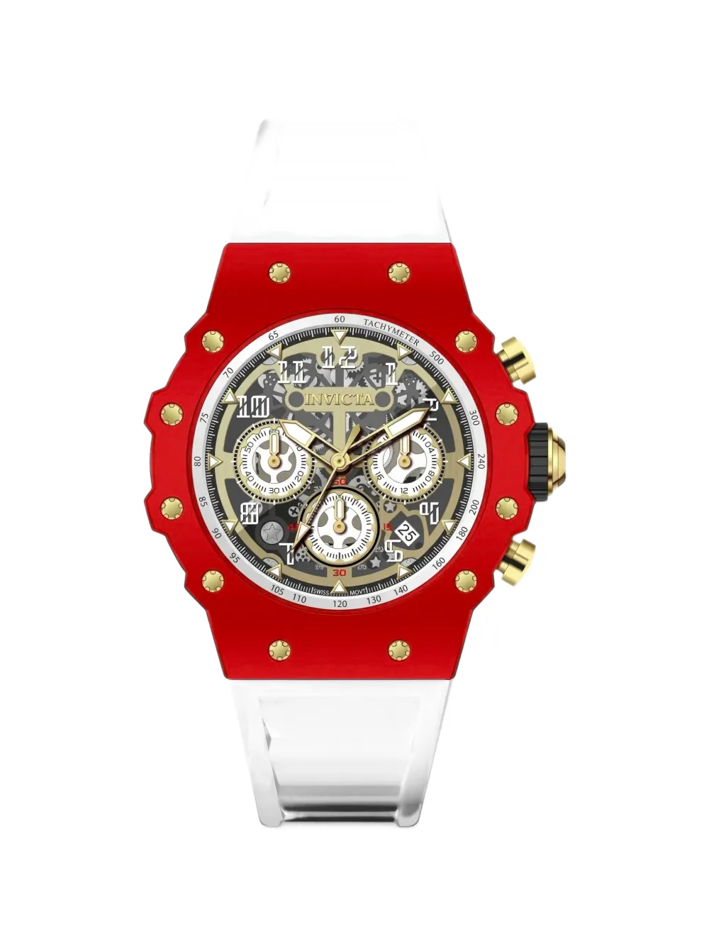 Invicta Racing 43mm watch - Oro