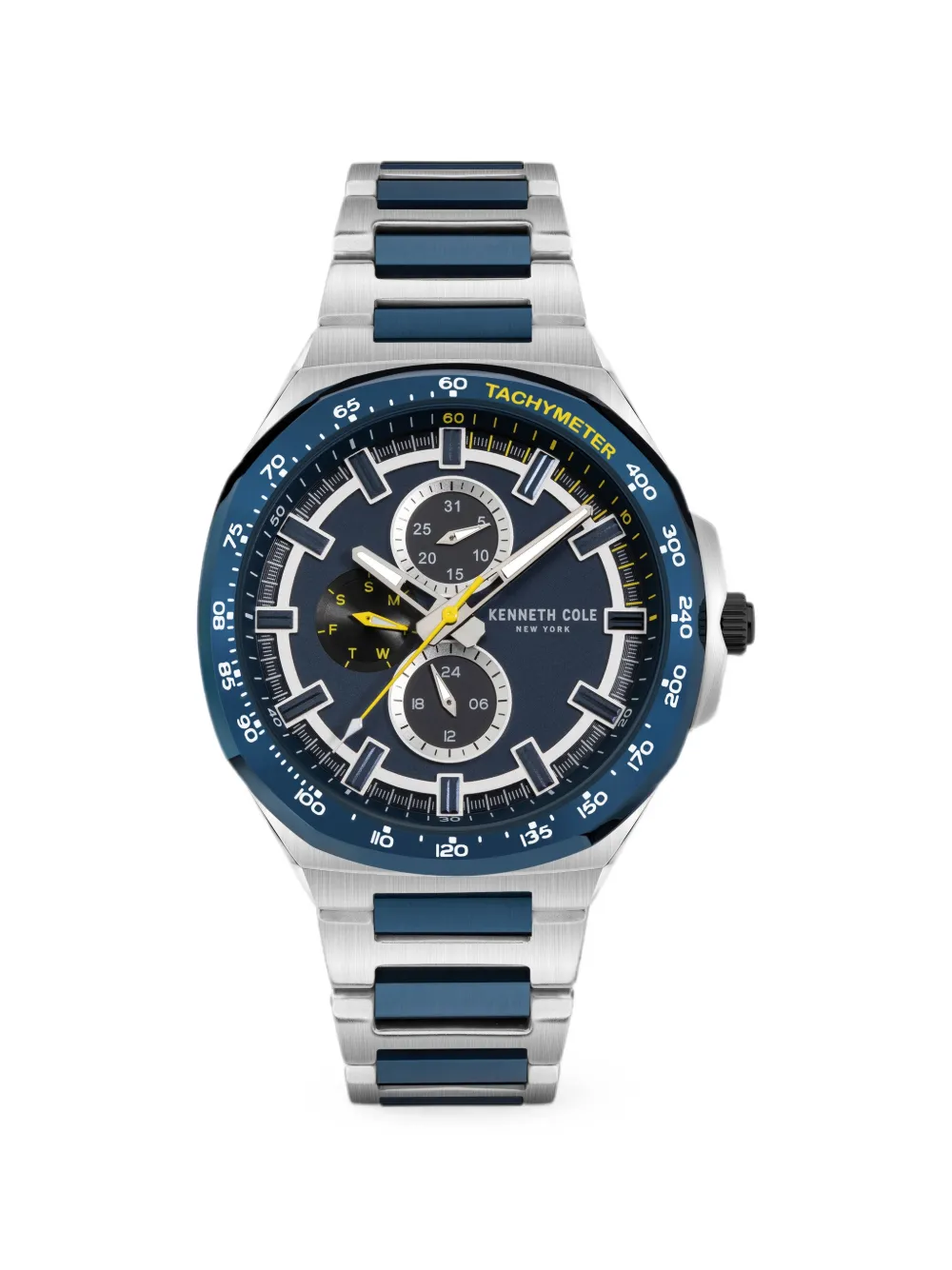 KENNETH COLE Orologio con logo 43mm - Blu