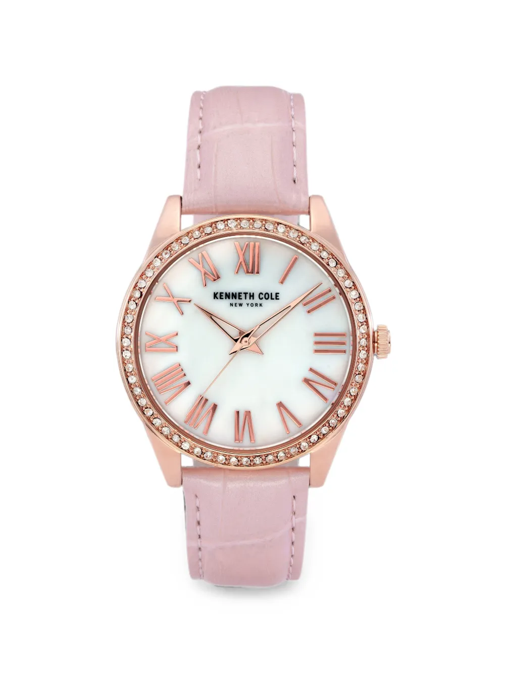 KENNETH COLE Runde Armbanduhr 39.5mm - Weiß