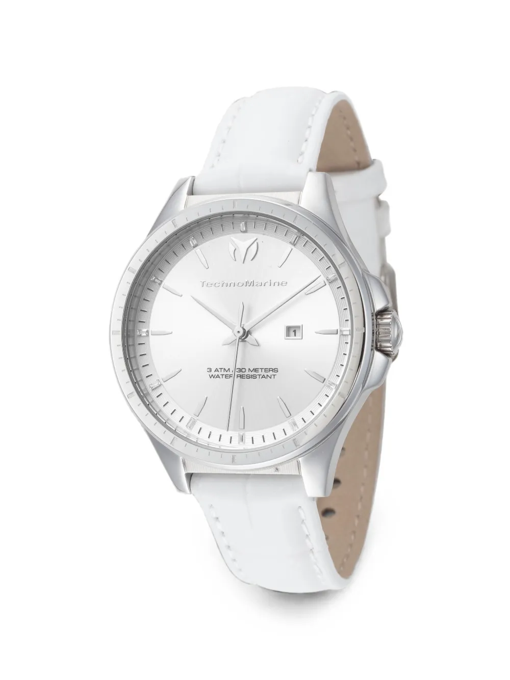 TechnoMarine Moonsun Armbanduhr 36mm - Silber