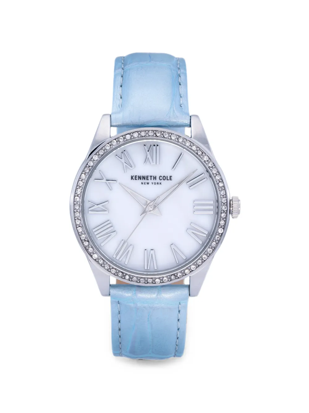 KENNETH COLE Runde Armbanduhr 39.5mm - Weiß