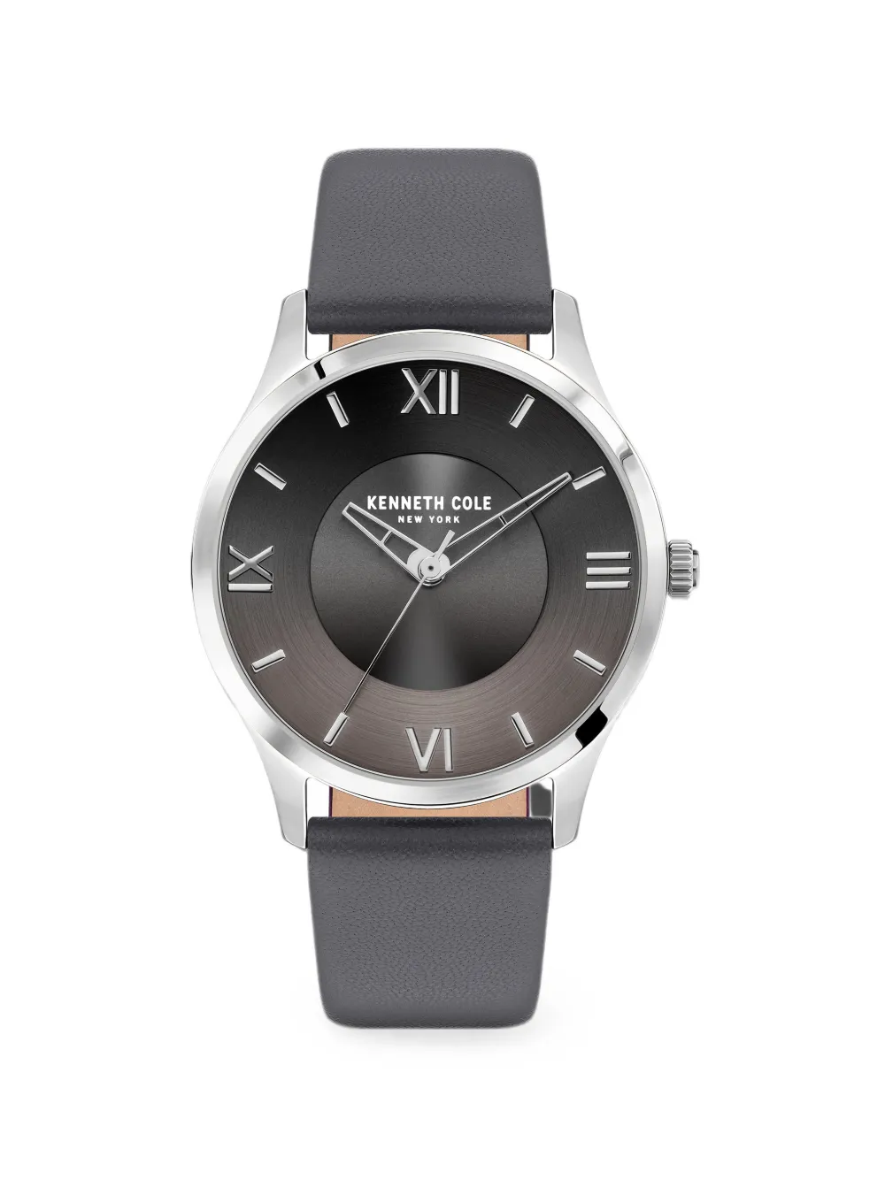 KENNETH COLE Armbanduhr mit römischen Ziffern 34mm - Grau