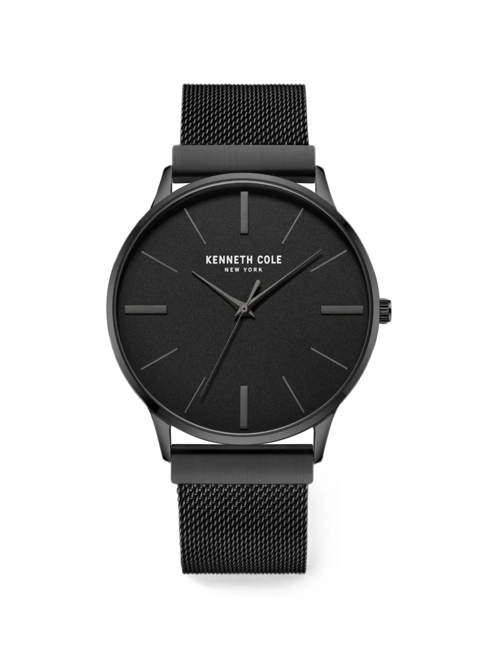 KENNETH COLE Orologio con cinturino a rete 42mm - Nero