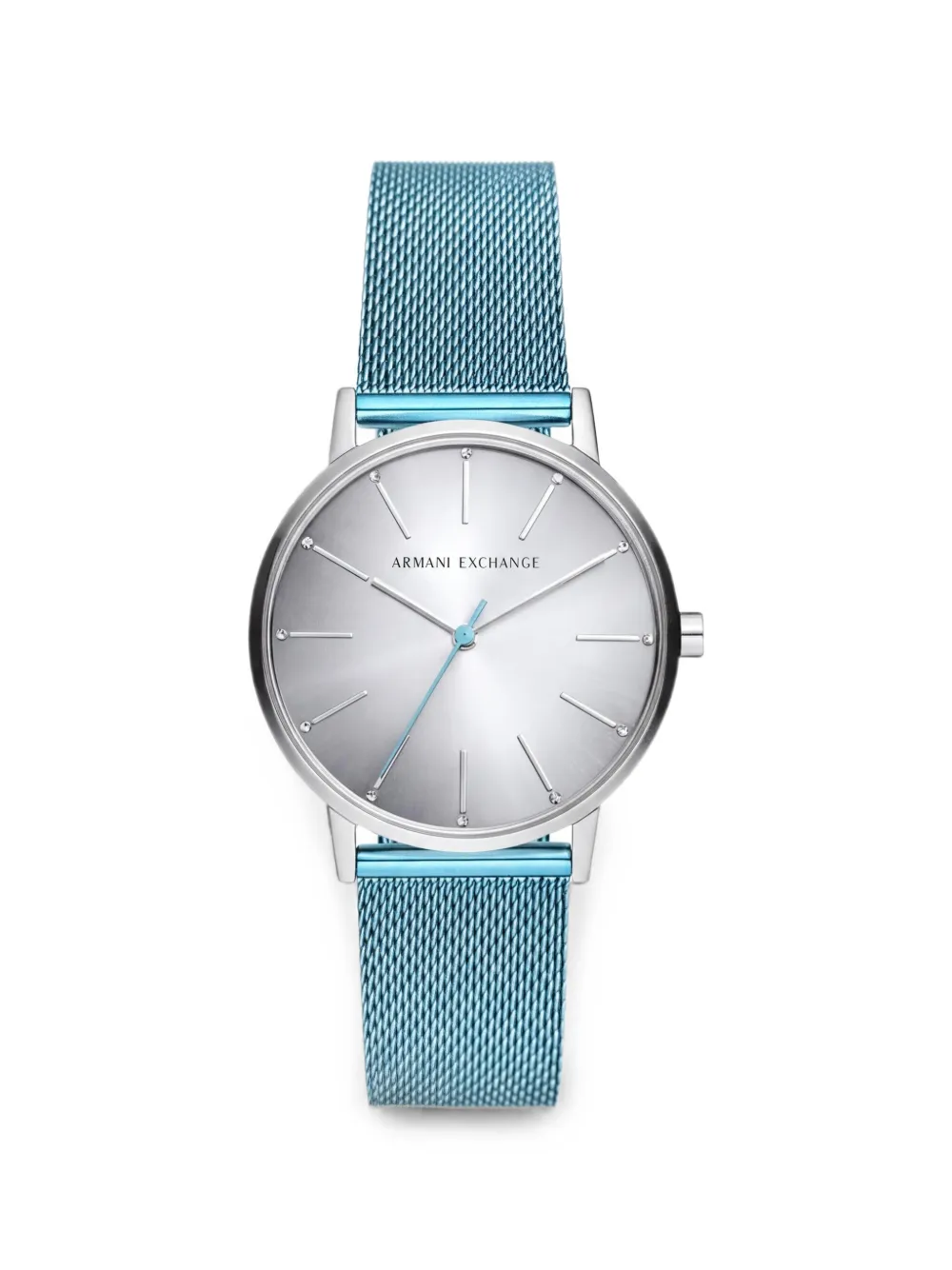 Armani Exchange Armbanduhr mit Mesh-Armband 36mm - Silber