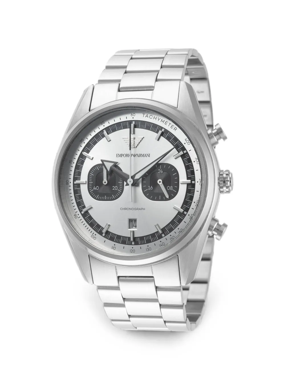 Emporio Armani Orologio Racer 42mm - Argento