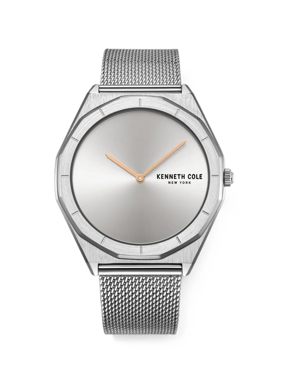 KENNETH COLE Orologio con logo 42mm - Argento