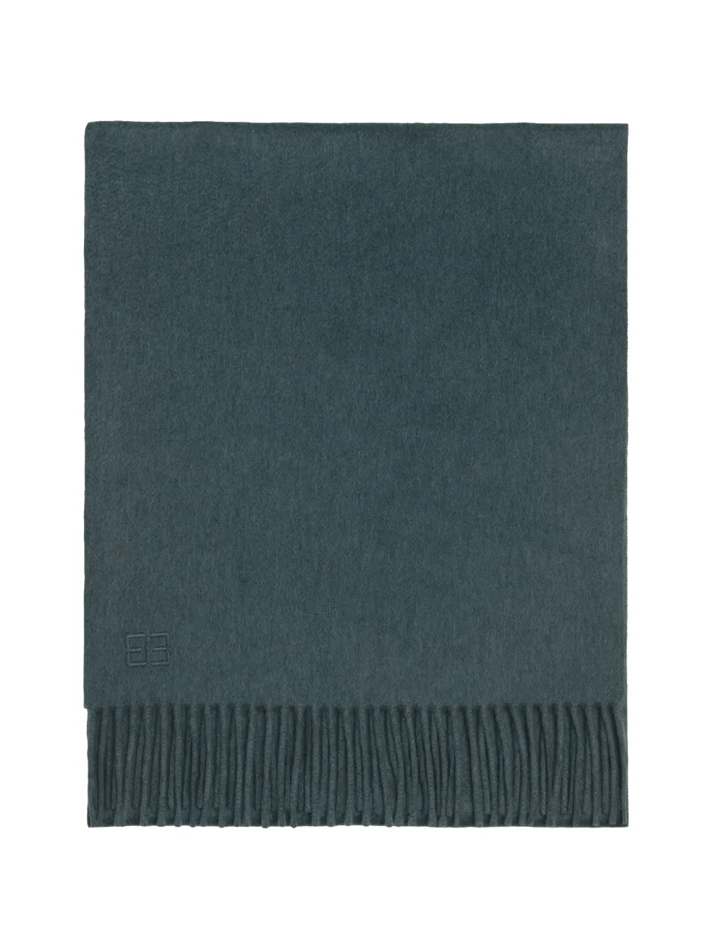 BOMPARD Origines cashmere fringed scarf - Blau