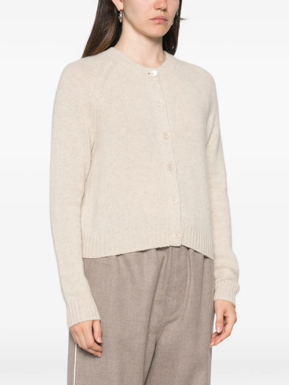 BOMPARD Vest met raglan mouwen Beige