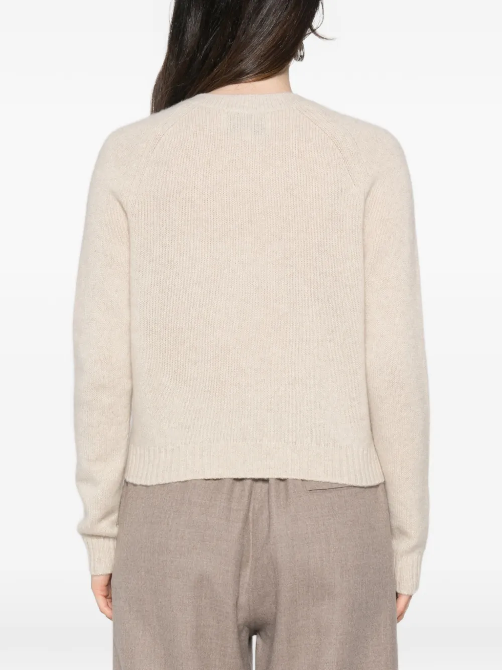 BOMPARD Vest met raglan mouwen Beige