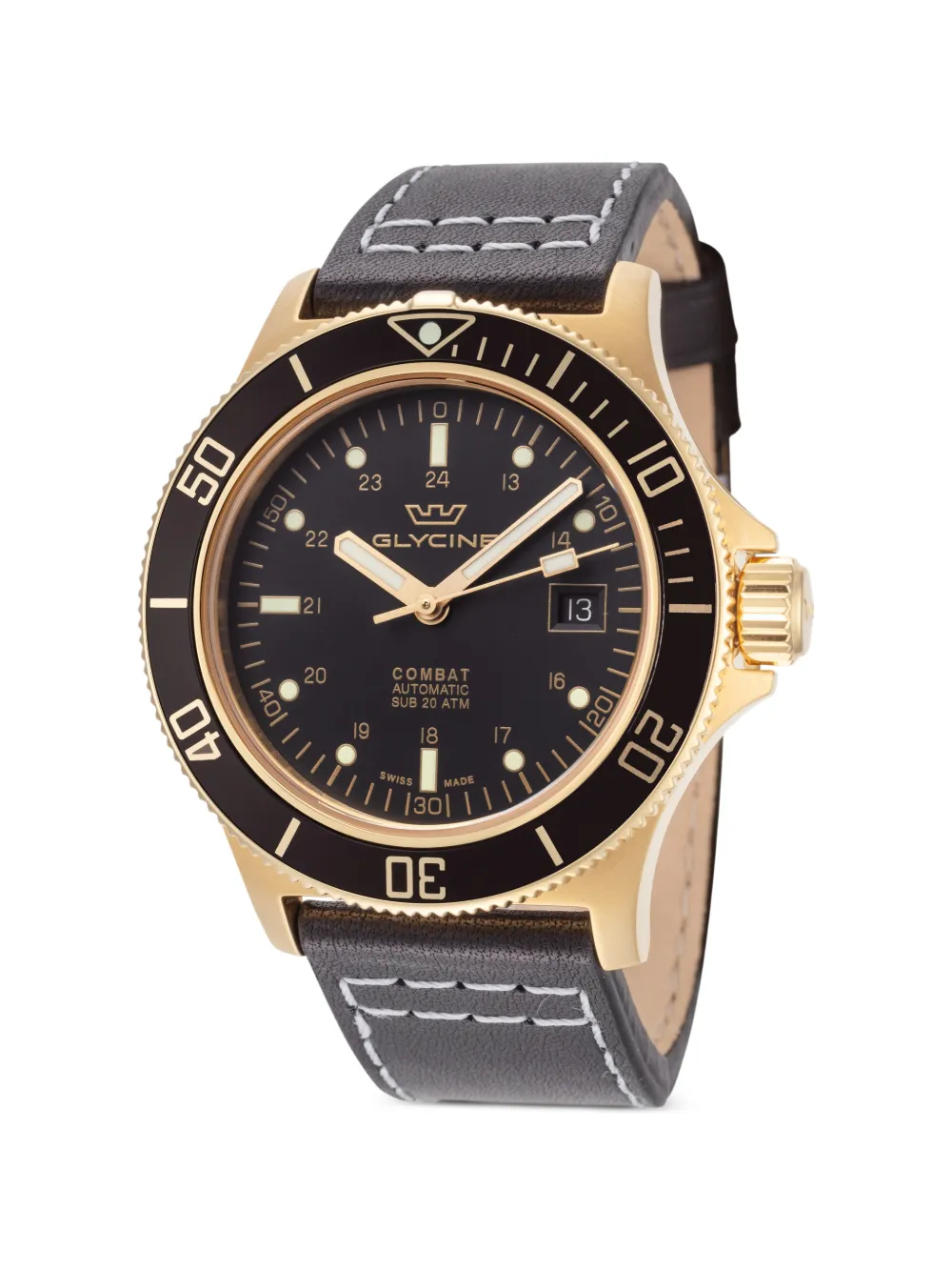 Glycine Orologio Combat Sub 42mm - Nero