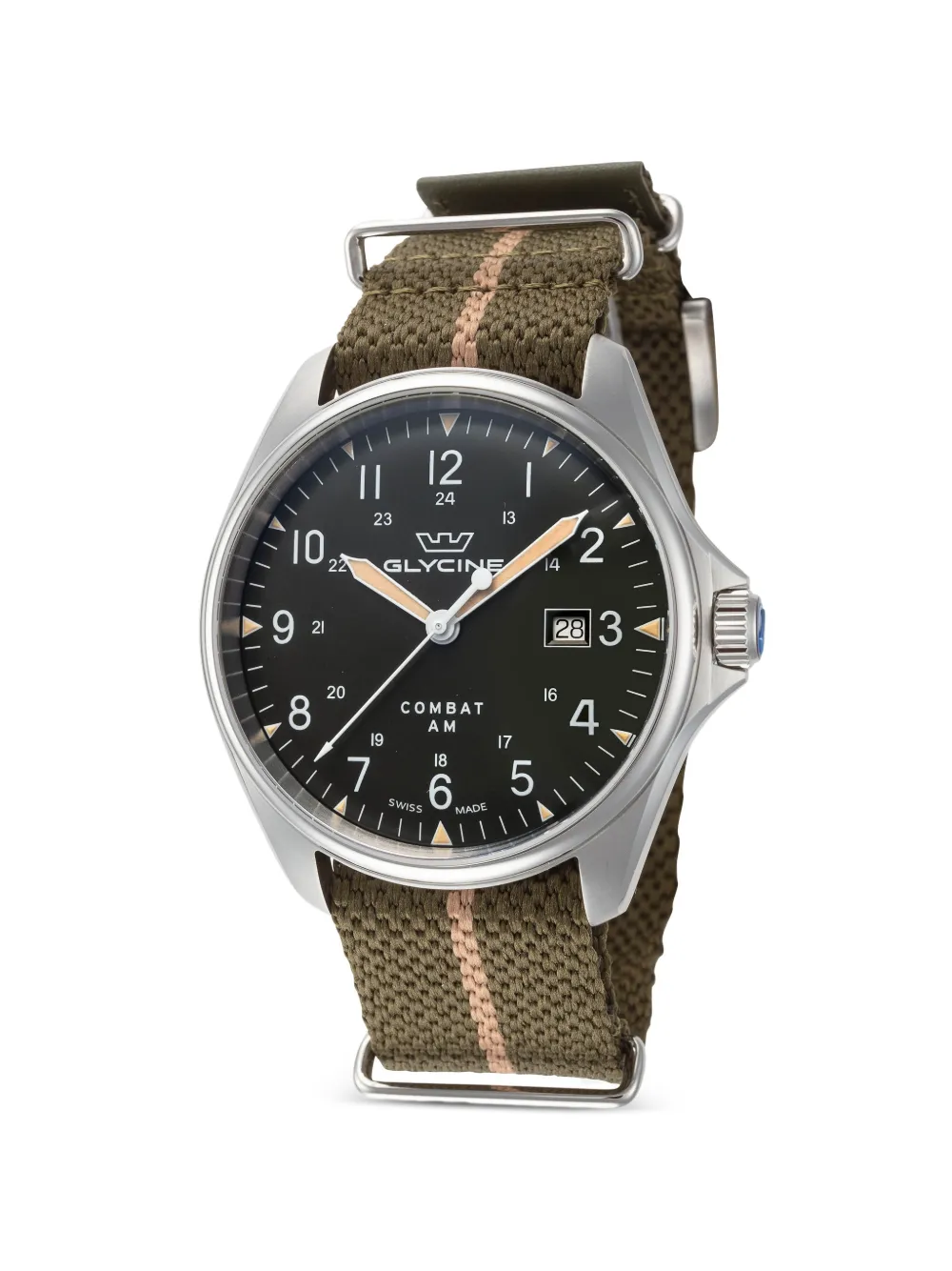 Glycine Orologio Combat 6 43mm - Nero