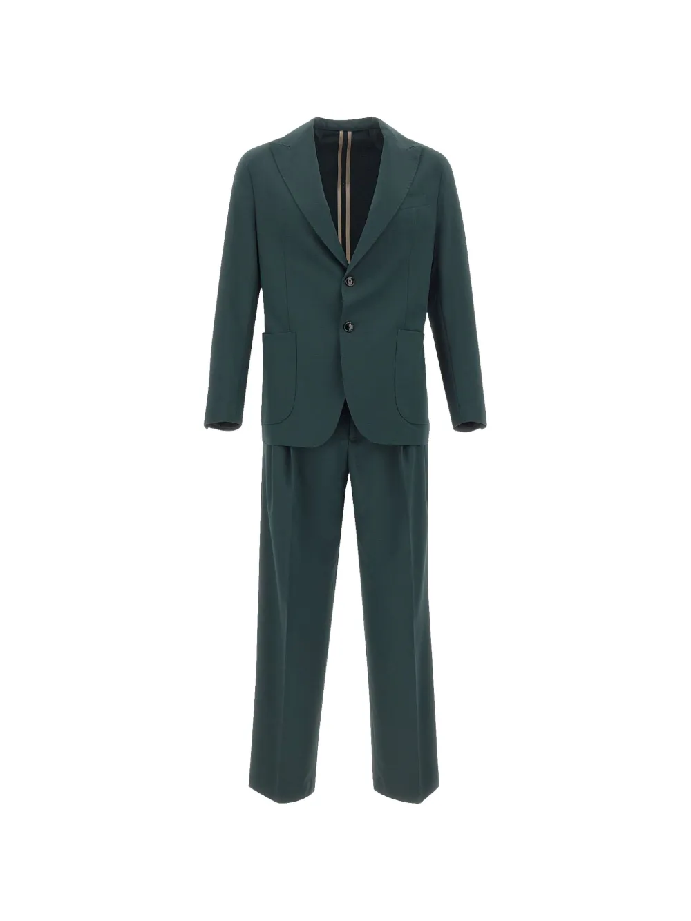 Marchesani single-breasted peak-lapel suit - Verde