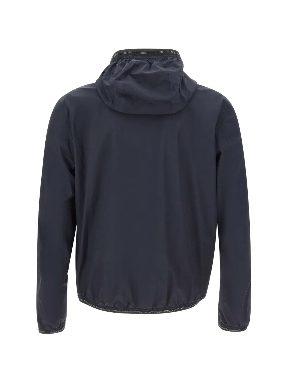 Blauer Farrin windjack met capuchon Blauw