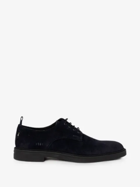 BOSS suede derby shoes