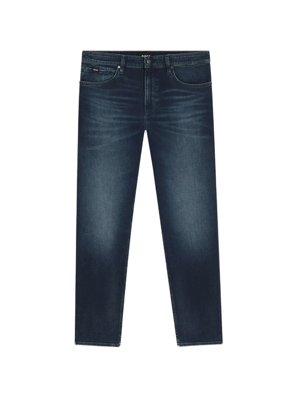 BOSS Maine regular-fit jeans in dark blue stretch cotton