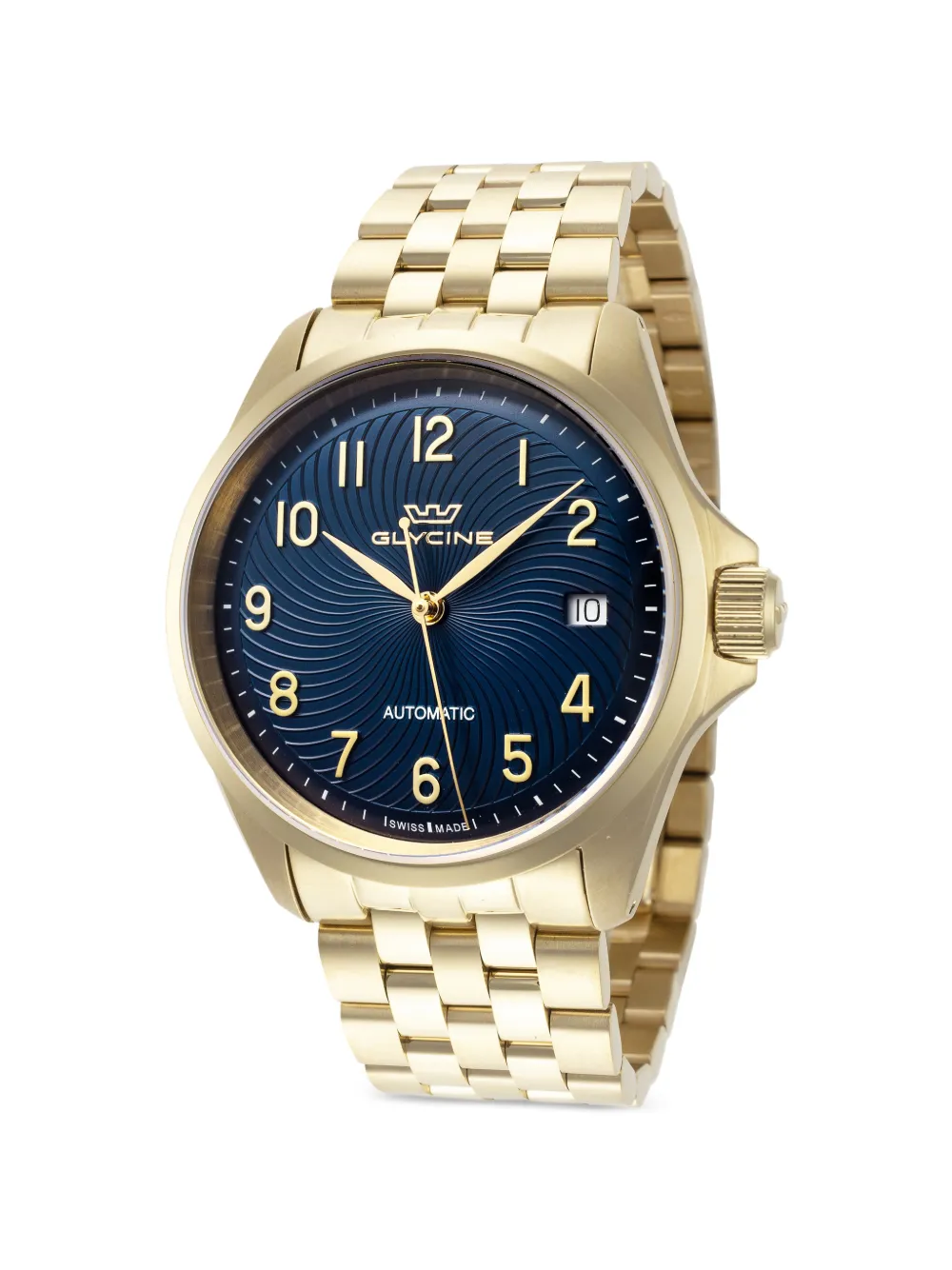 Glycine Orologio Combat 6 Lady Classic 36mm - Blu