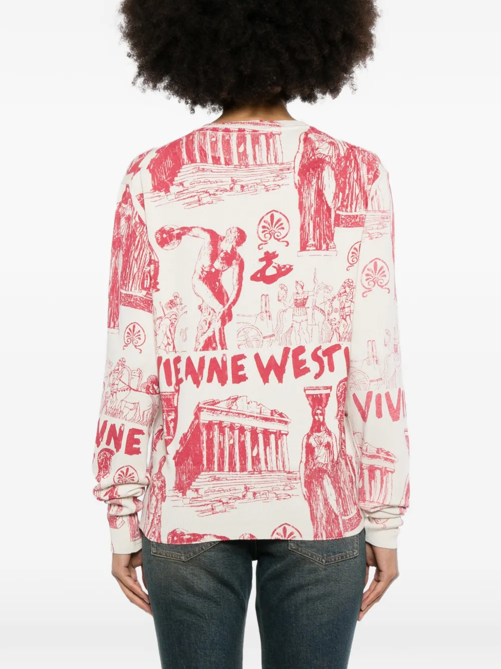 Vivienne Westwood Vest met geborduurd logo Beige