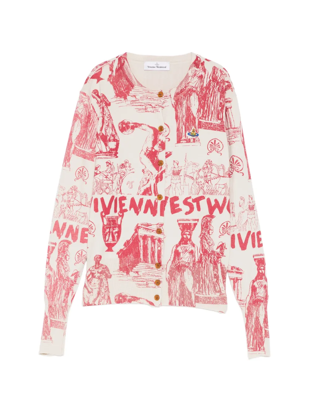 Vivienne Westwood logo-embroidered cardigan