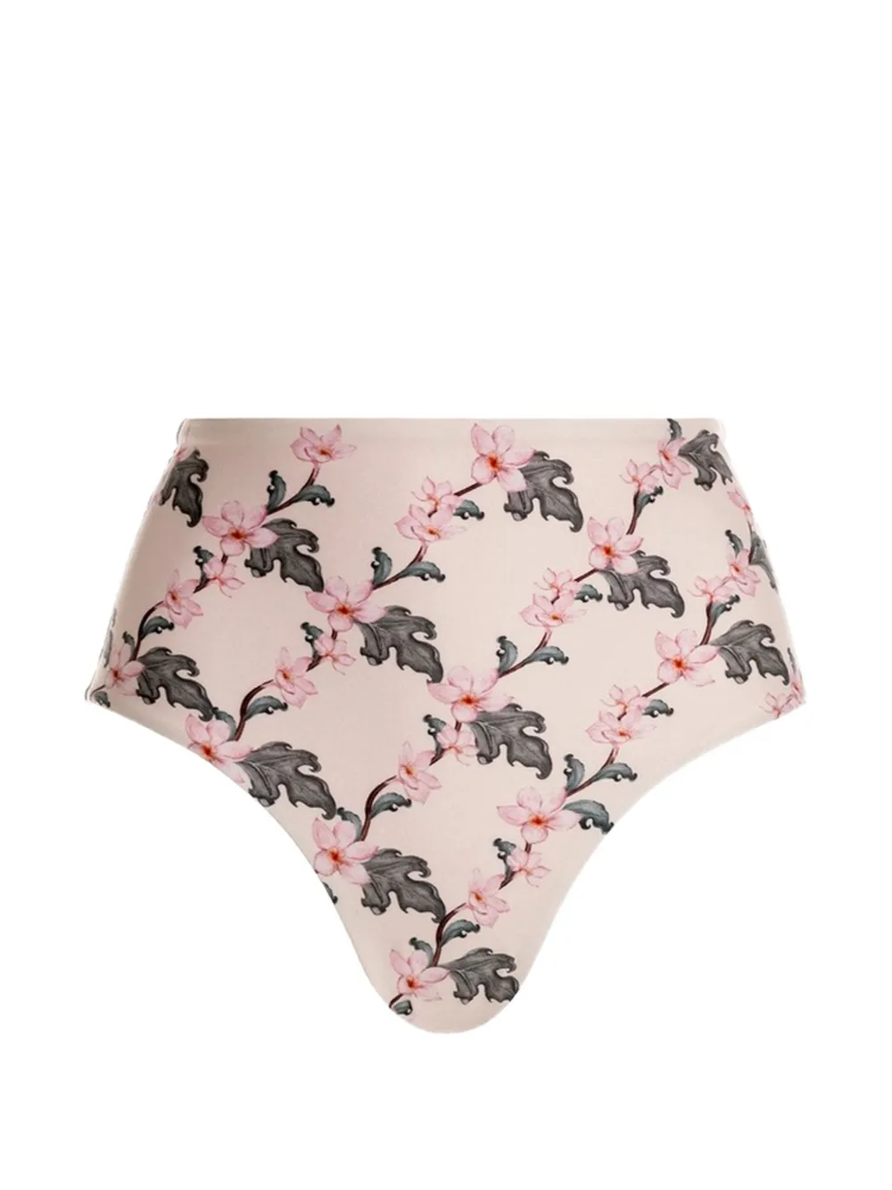 Agua By Agua Bendita bas de bikini Maria à taille haute et fleurs imprimées - Tons neutres Agua By Agua Bendita bas de bikini Maria à taille haute et fleurs imprimées - Tons neutres