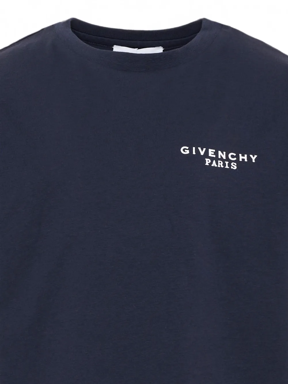 Givenchy Kids T-shirt met logoprint Blauw