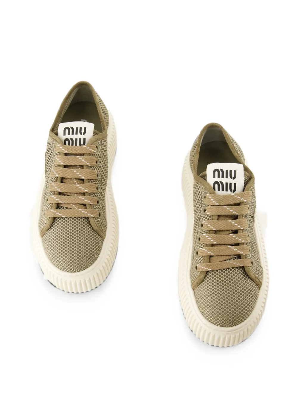 Miu mesh platform sneakers Bruin