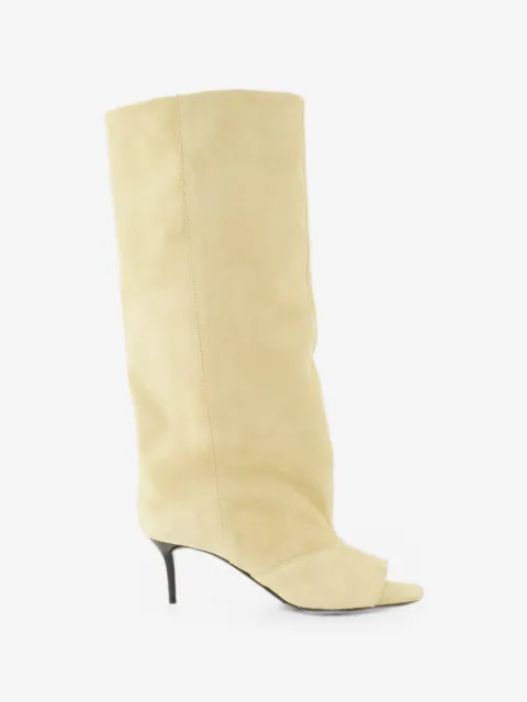 IRO open-toe suede boots
