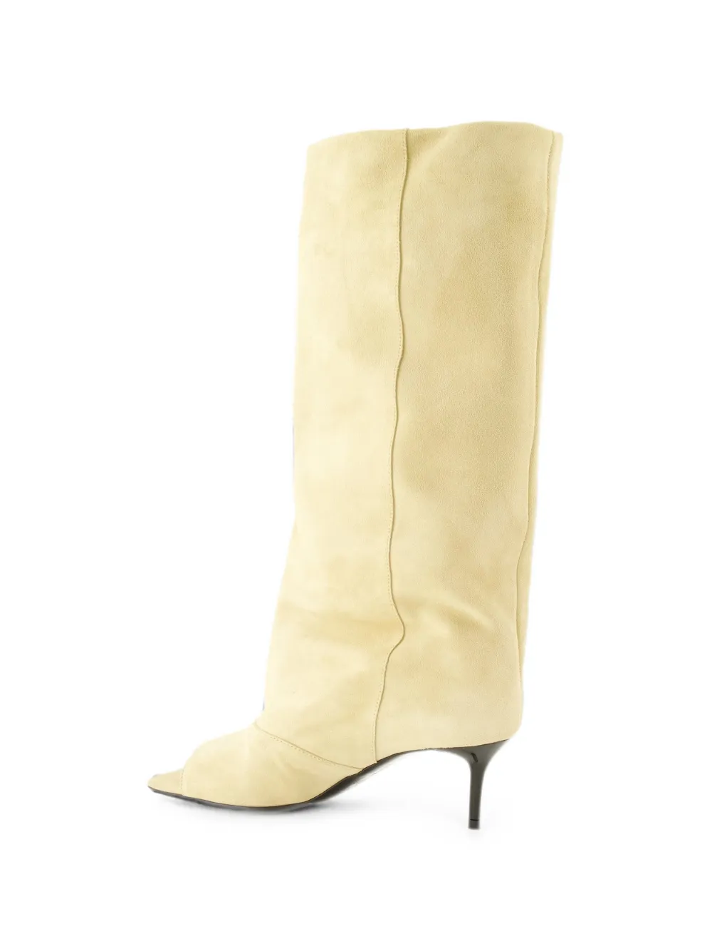 IRO open-toe suede boots Beige