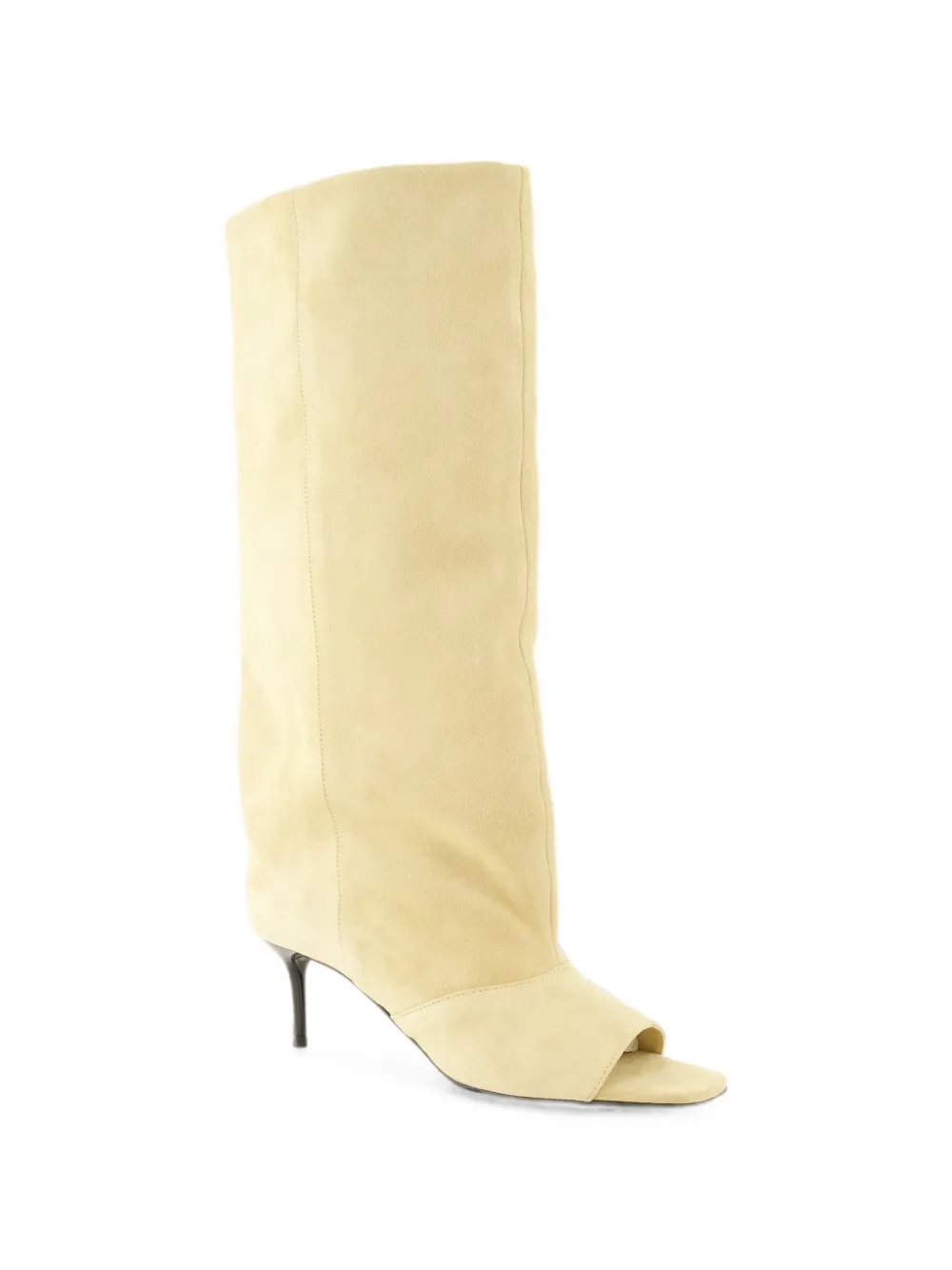 IRO open-toe suede boots Beige