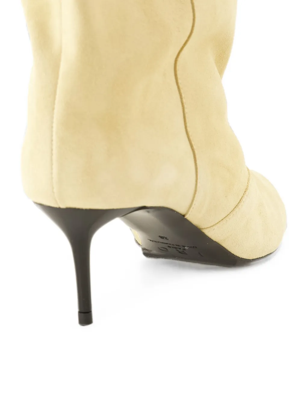 IRO open-toe suede boots Beige