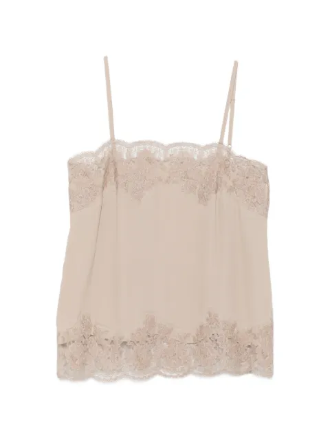 P.A.R.O.S.H. top tipo camisola con ribete de encaje