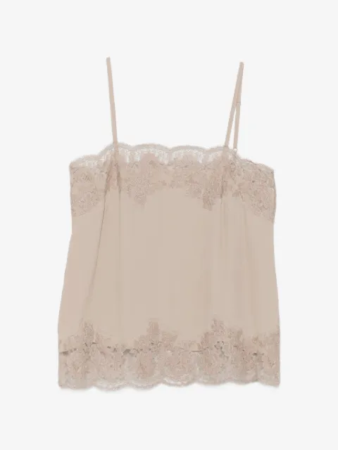 P.A.R.O.S.H. lace-trim camisole top