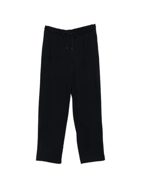 Giorgio Armani pantalones texturizados con cordones en la cintura