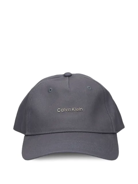 Calvin Klein logo-plaque baseball cap