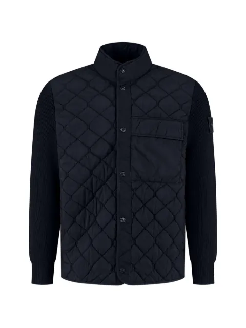 Stone Island quilted panelled jacket