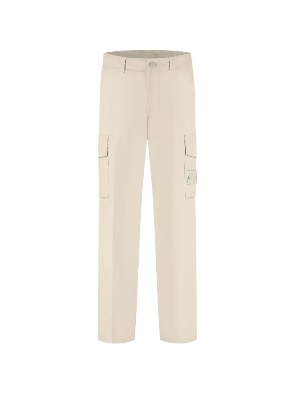 Stone Island logo-patch cargo pants | Neutrals | Image 1