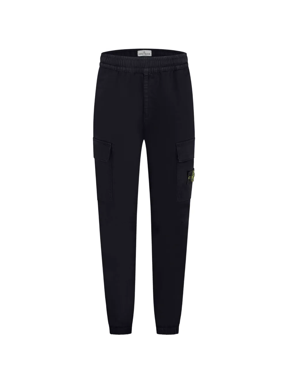 Stone Island Junior logo-patch cargo pants - Nero